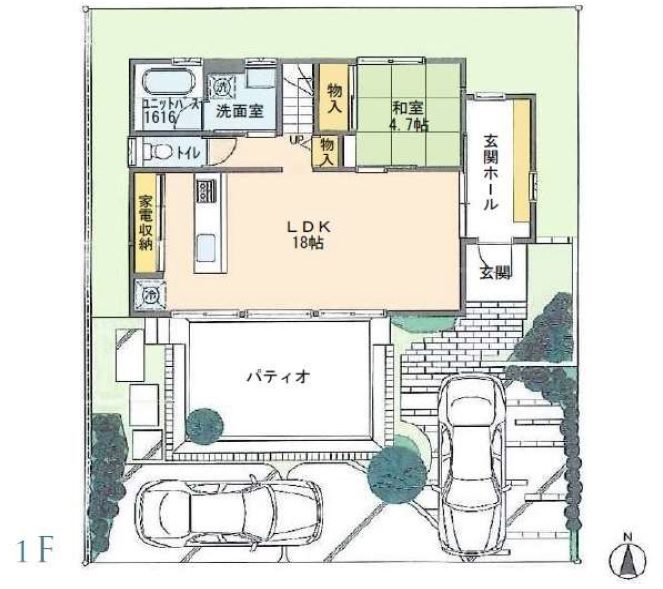 間取り1F（階表記あり）